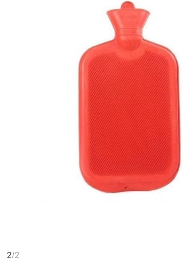 كيس ماء ساخن مطاطي 2 لتر – علاج حراري طبيعي لتخفيف آلام العضلات والتشنّجات - Image 1